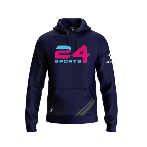 [FOLHSMNV-YXS-LOGO1] Decker Summit Hoodie (Youth XS, Navy)