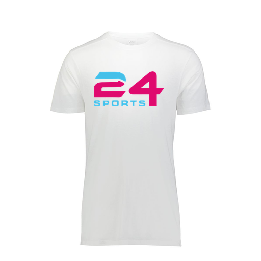 [FTSCUBWH-AS-LOGO1] Decker Men's Tri-Blend T-Shirt - Short Sleeve (Adult S, White)