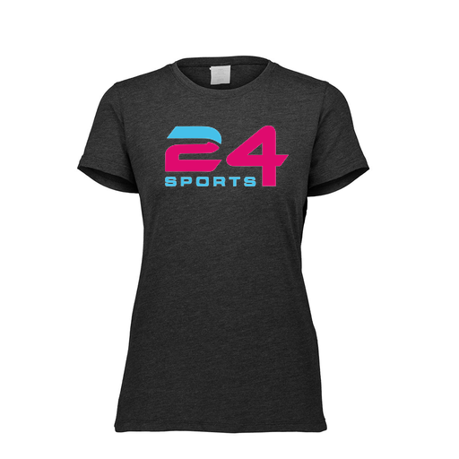 [FTSCUBBK-FAXS-LOGO1] Decker Women's Tri-Blend T-Shirt - Short Sleeve (Female Adult XS, Black)