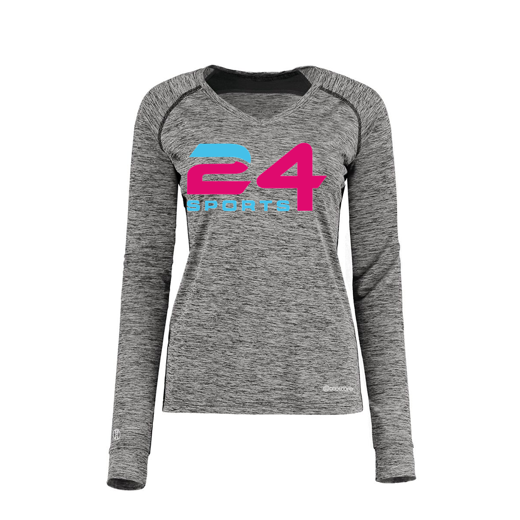 Ladies Electric Long Sleeve Shirt