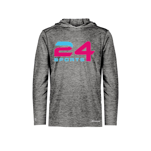 [FOLHCGBK-AS-LOGO1] Decker Men's Charge Hoodie (Adult S, Black)