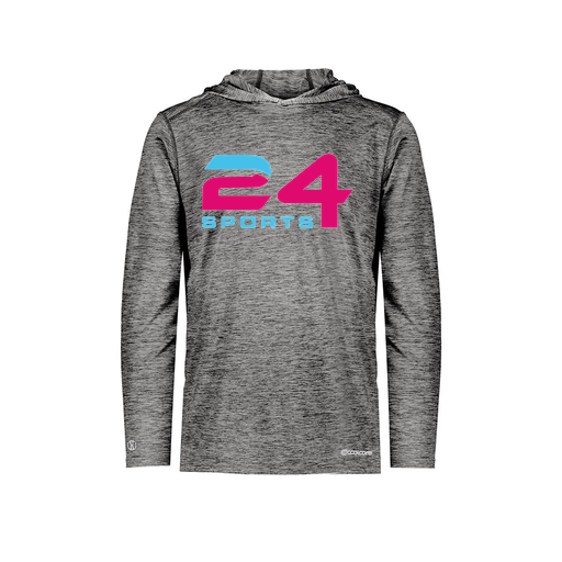 [FOLHCGBK-YS-LOGO1] Decker Youth Charge Hoodie (Youth S, Black)