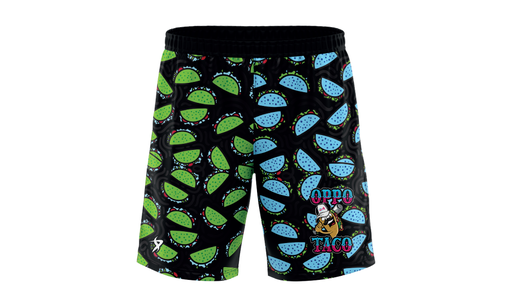 24 Sports - Youth OPPO TACO Shorts - Green/Blue