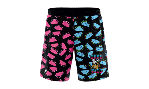 24 Sports - Youth OPPO TACO Shorts - Pink/Blue